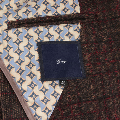 チェック スライバー ニット ミックス 2B テーラード ジャケット (600208)