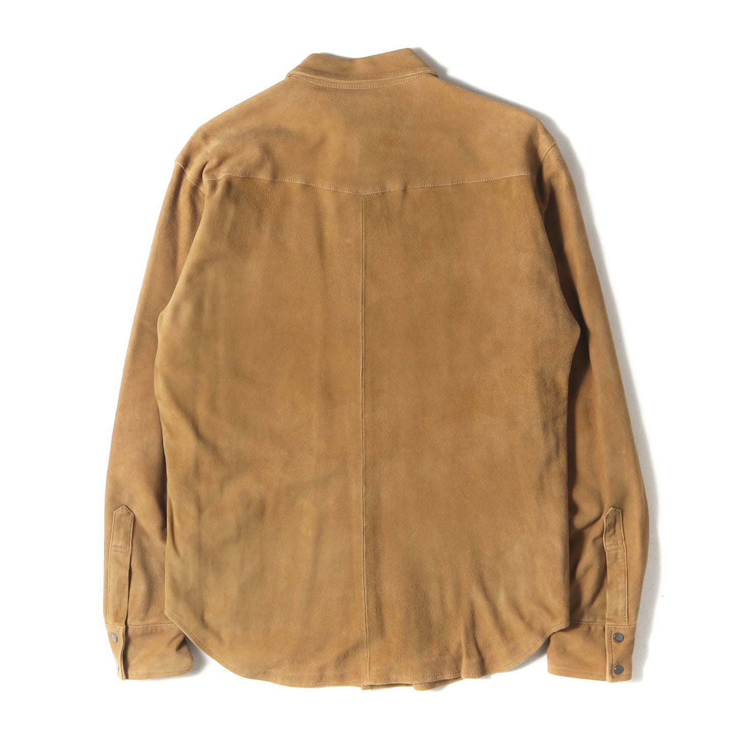 ゴートスウェード ウエスタン シャツ (SUEDE LEATHER WESTERN SHIRT 211147601)