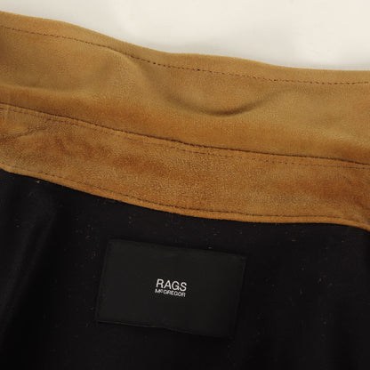 ゴートスウェード ウエスタン シャツ (SUEDE LEATHER WESTERN SHIRT 211147601)