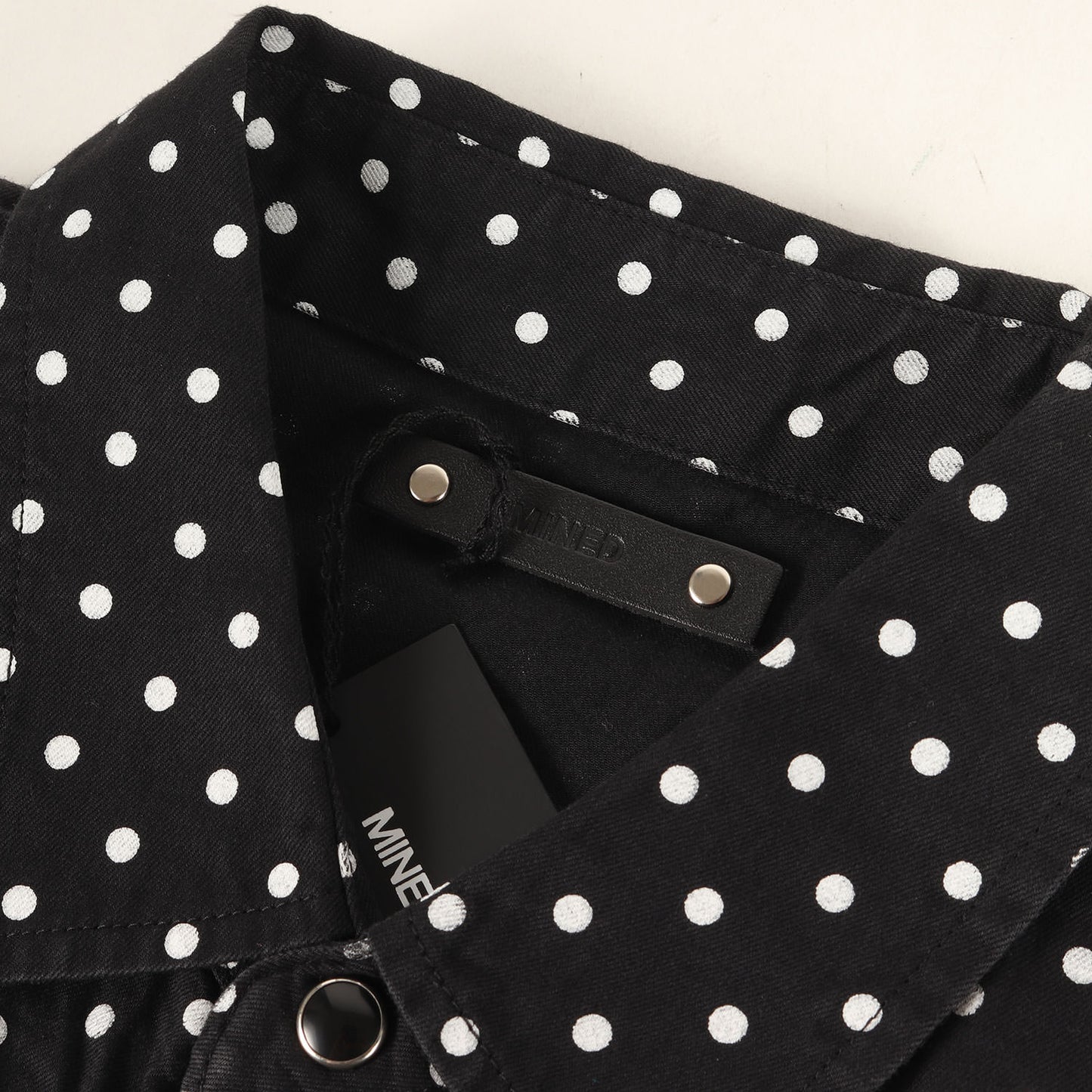 ポルカドット デニム ウエスタン シャツ (Simple Dot Denim Western SH 2109-5002)