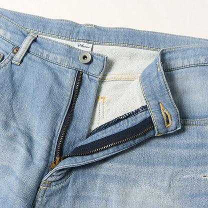 リペア加工 ストレッチ スウェット ショート パンツ / MADE IN JAPAN