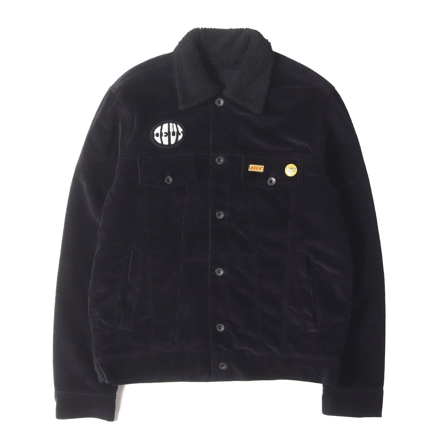 裏ボア コーデュロイ トラッカー ジャケット (MIKEY OVERSIZED TRUCKER DMF206590)