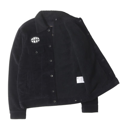 裏ボア コーデュロイ トラッカー ジャケット (MIKEY OVERSIZED TRUCKER DMF206590)