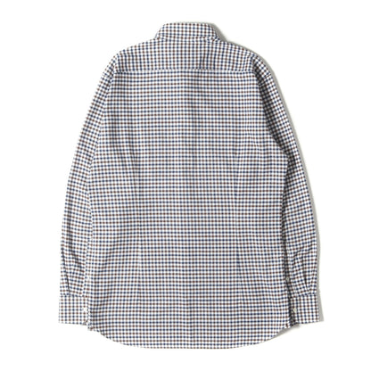 ギンガムチェック ボタンダウン クールマックス シャツ (H1M21-254) / TROTTER SHIRT
