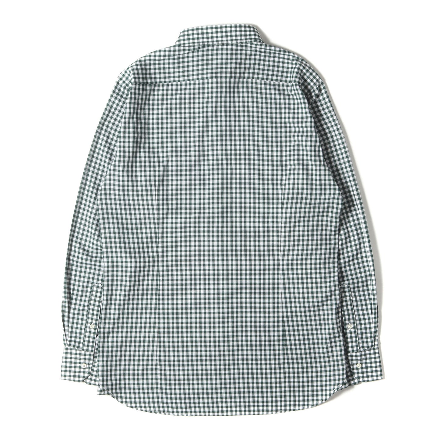 ギンガムチェック ボタンダウン クールマックス シャツ (H1M32-76) / TROTTER SHIRT