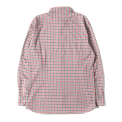 ギンガムチェック ボタンダウン クールマックス シャツ (H1M21-619) / TROTTER SHIRT