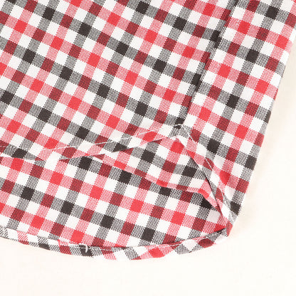 ギンガムチェック ボタンダウン クールマックス シャツ (H1M21-619) / TROTTER SHIRT