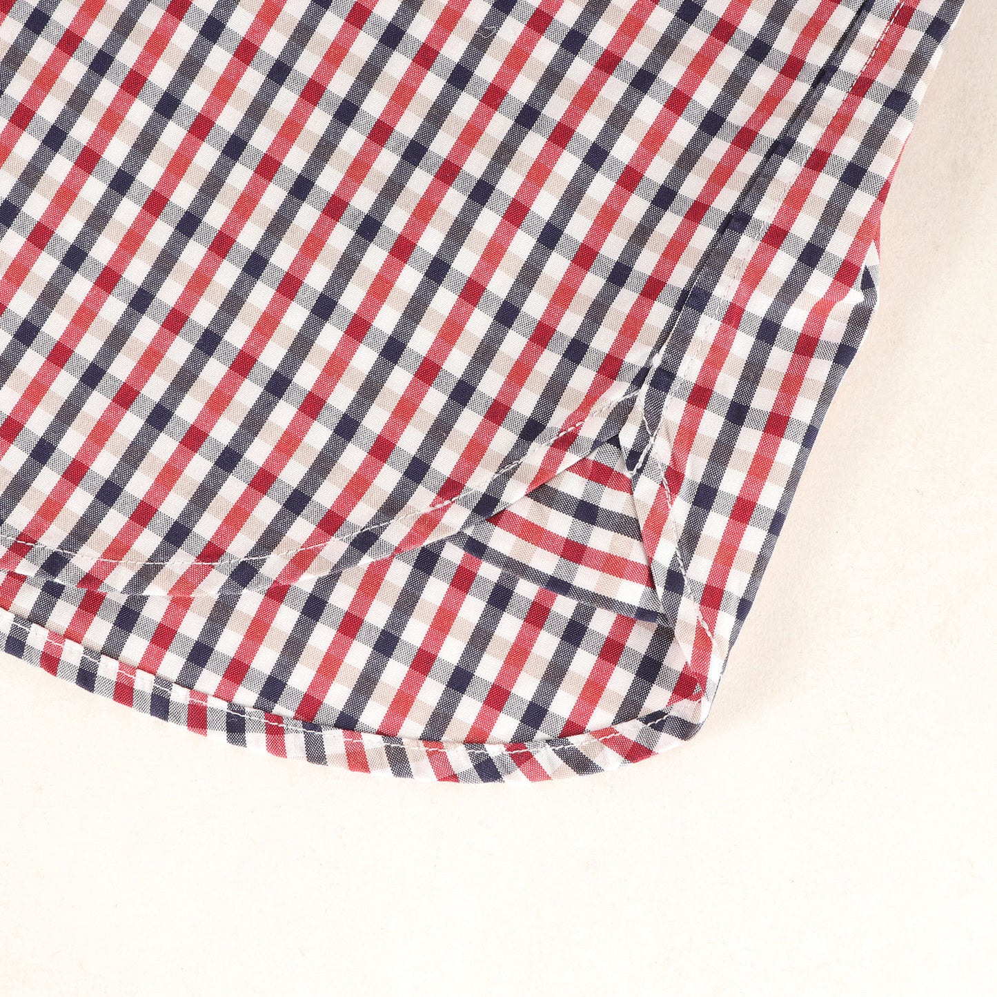 ハウスチェック ボタンダウン ブロード シャツ (H1M21-254) / TROTTER SHIRT
