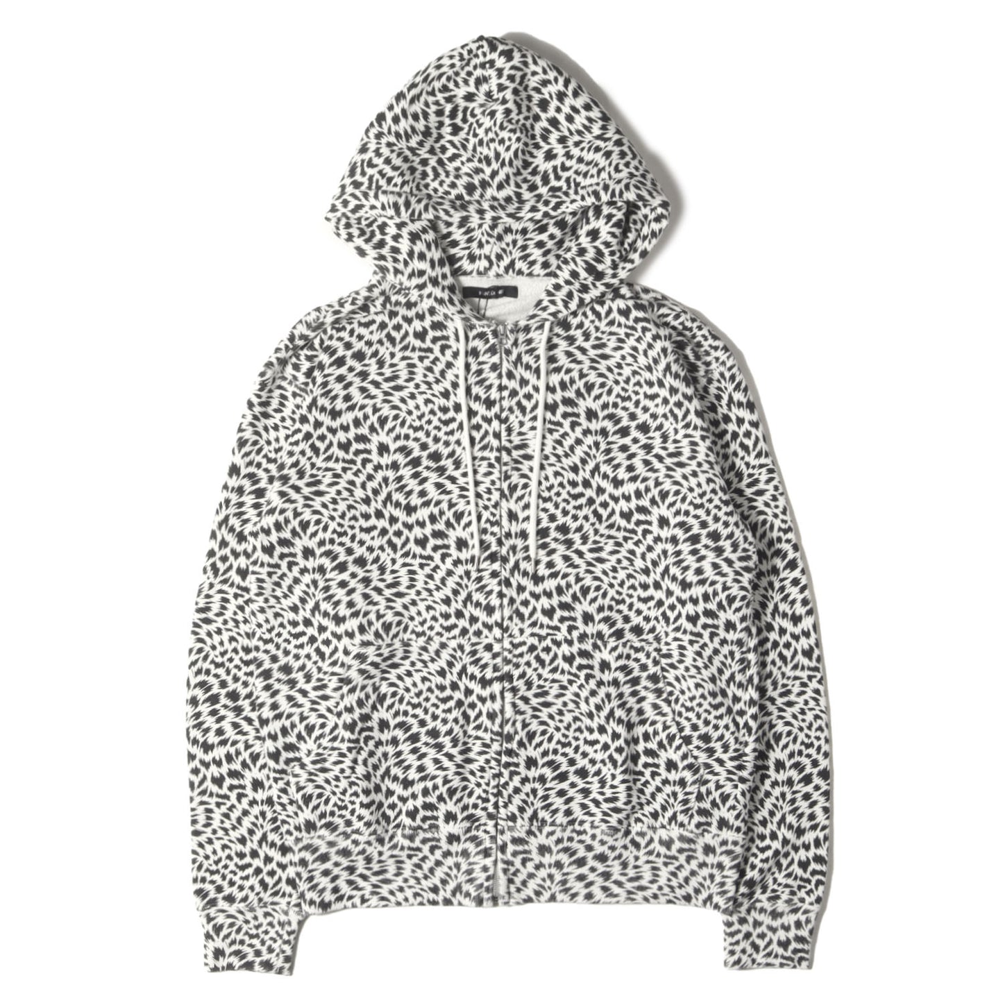 レオパード スウェット ジップ パーカー (Leopard Zip Hoodie 2203-6001)