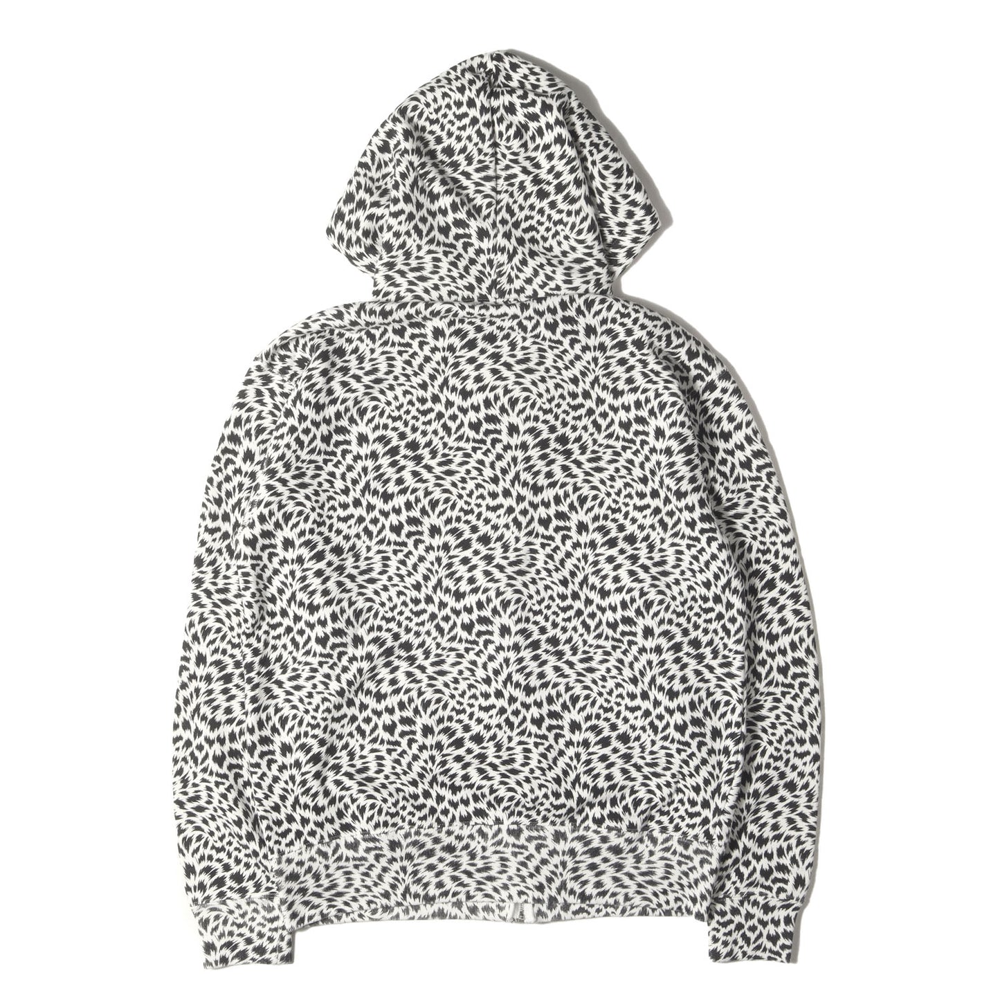 レオパード スウェット ジップ パーカー (Leopard Zip Hoodie 2203-6001)