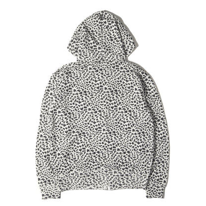レオパード スウェット ジップ パーカー (Leopard Zip Hoodie 2203-6001)