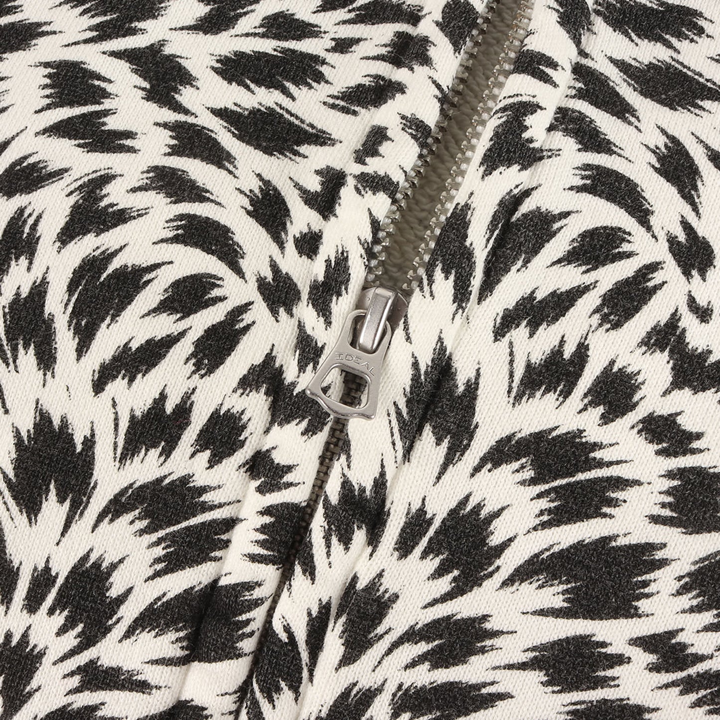 レオパード スウェット ジップ パーカー (Leopard Zip Hoodie 2203-6001)