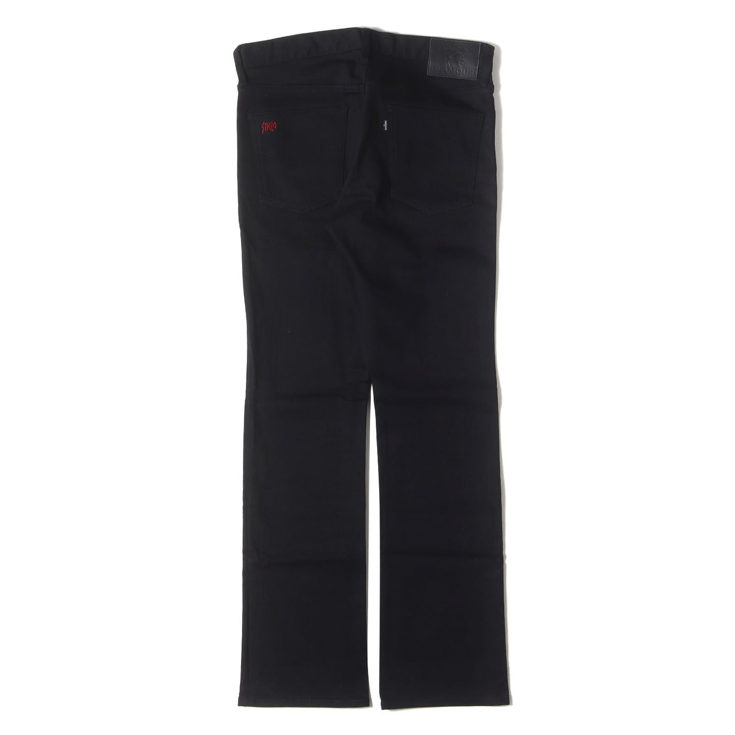 × Stie-lo 刺繍 ブーツカット ストレッチ デニム パンツ (02183AP18)