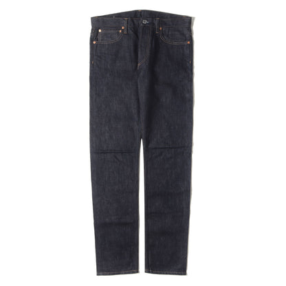 スリム リジッド ストレッチ セルビッジ デニム パンツ (Standard Slim STR 5pocket RGD FPKH101ST-80)