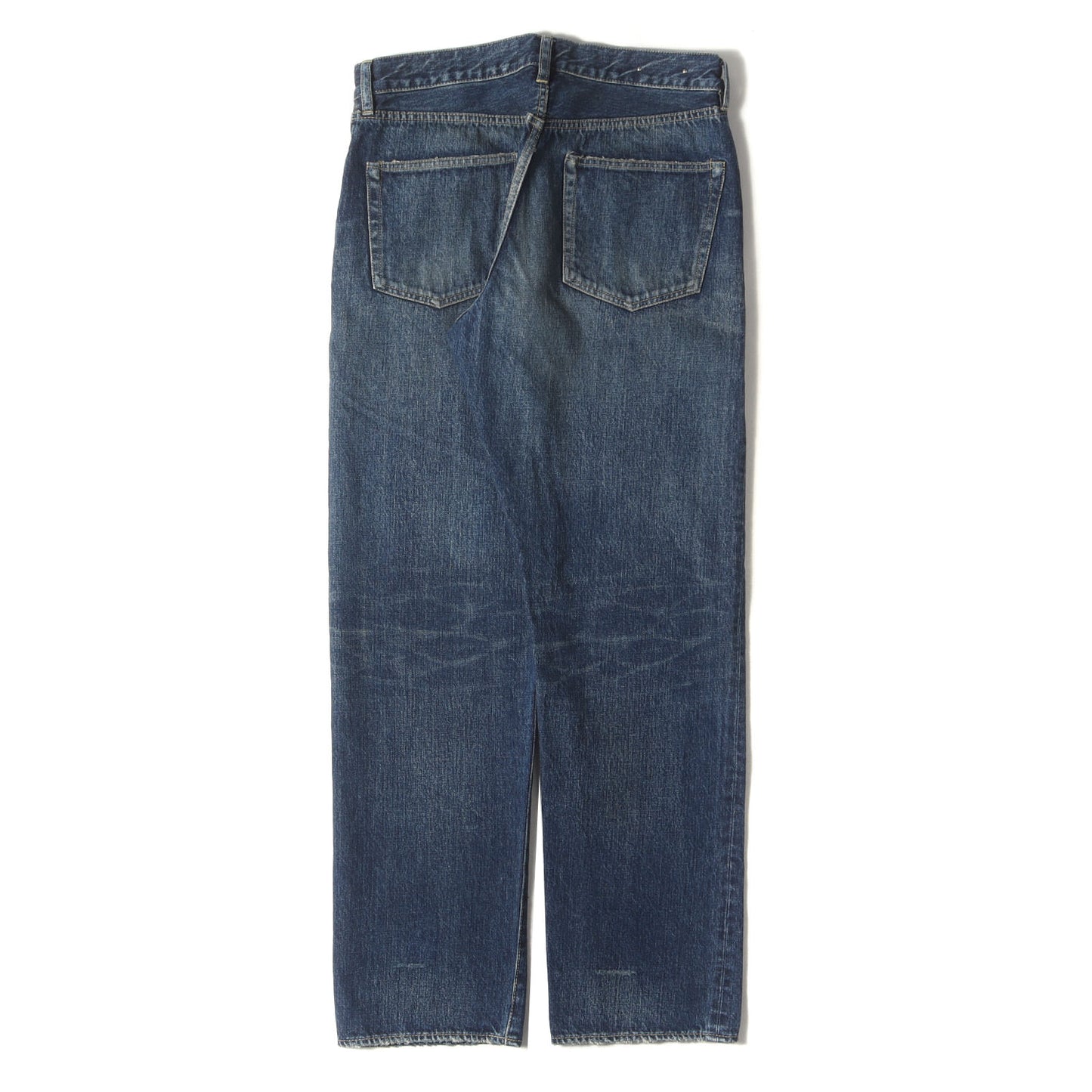 23SS ヴィンテージ加工 ストレート セルビッジ デニム パンツ (L.Straight 5pocket USD 2304-1007)