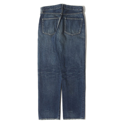 23SS ヴィンテージ加工 ストレート セルビッジ デニム パンツ (L.Straight 5pocket USD 2304-1007)