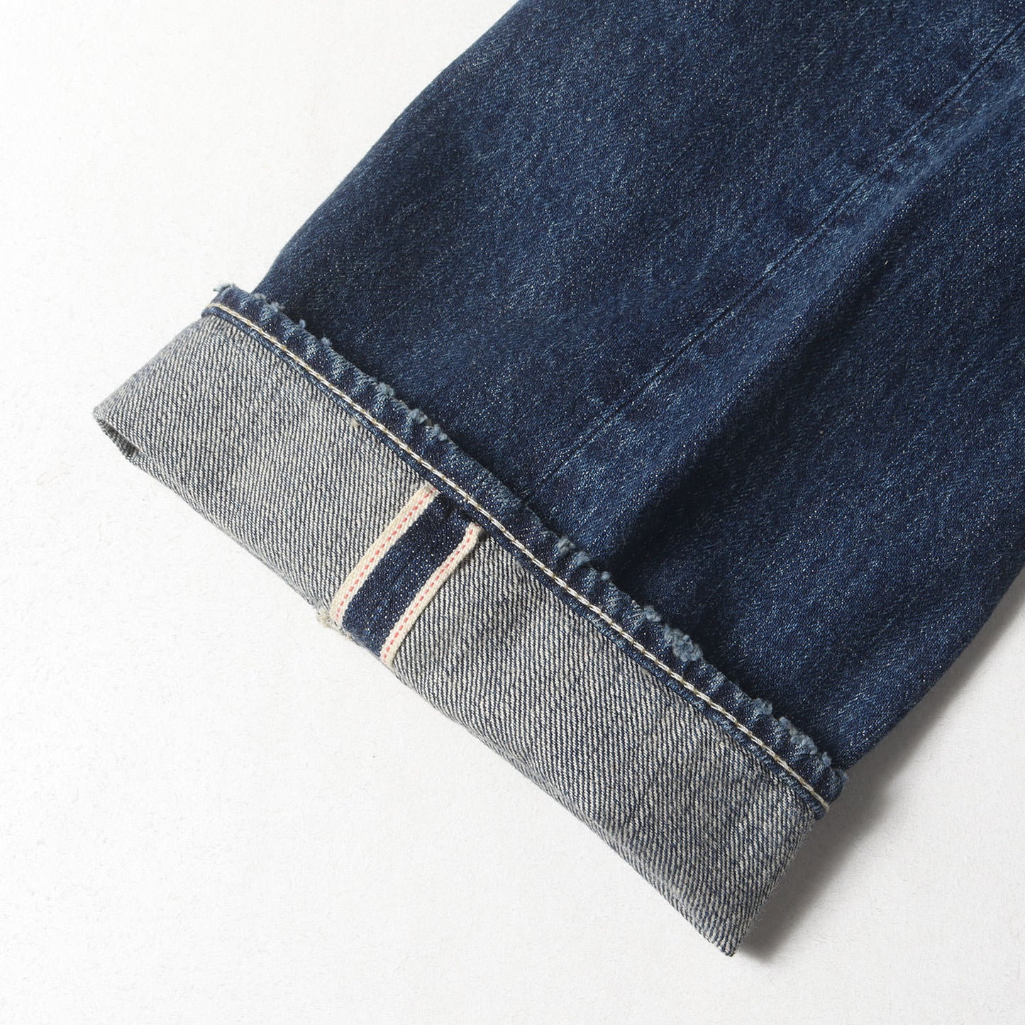 23SS ヴィンテージ加工 ストレート セルビッジ デニム パンツ (L.Straight 5pocket USD 2304-1007)