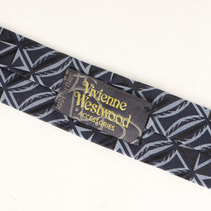 ジオメトリック ジャガード シルク ネクタイ (T10 F473)