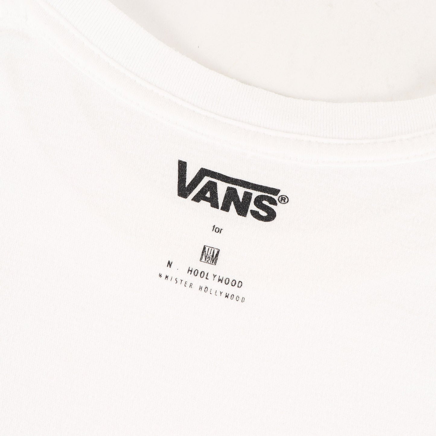 × VANS グラフィック ロゴ Tシャツ