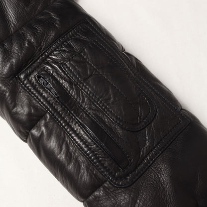 ラムレザー パテッド ジャケット (BPE125 C3706)