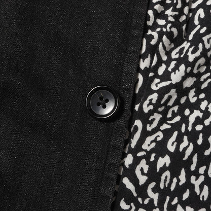 襟レザー チェスター フィールド コート (211113607)