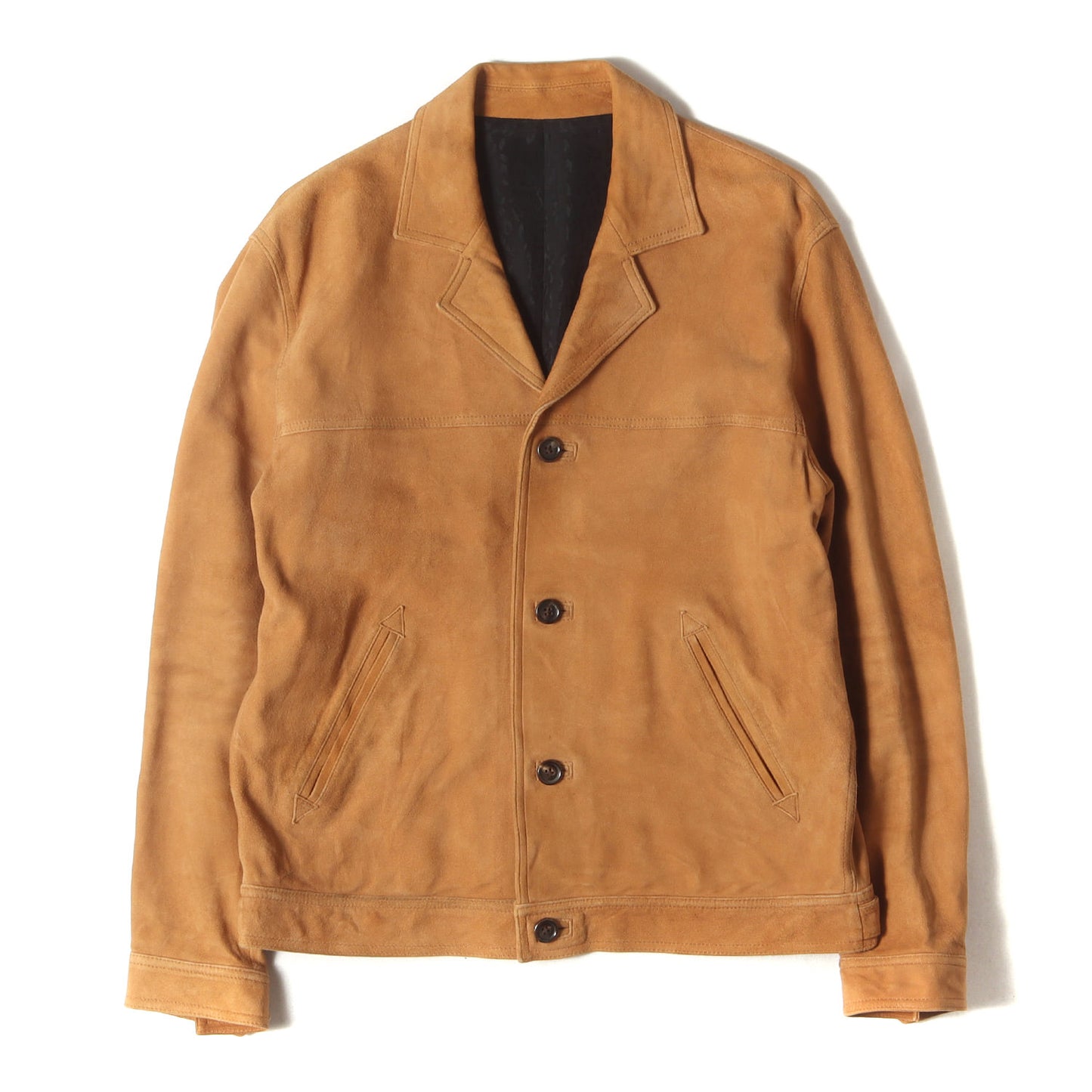 シープレザー 4B ジャケット (4 BOTTONS LEATHER JACKET 211147102)