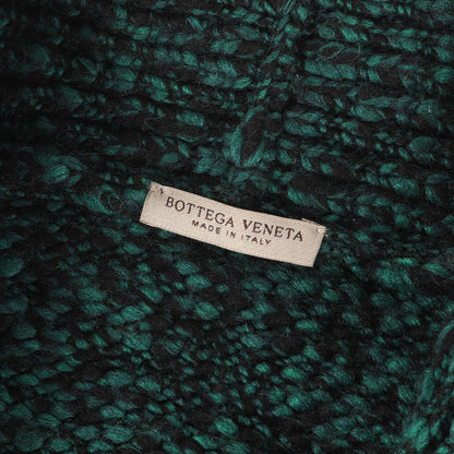 ペイント加工 メランジ ショールカラー Vネック プルオーバー ニット セーター (384487 VZMRO)