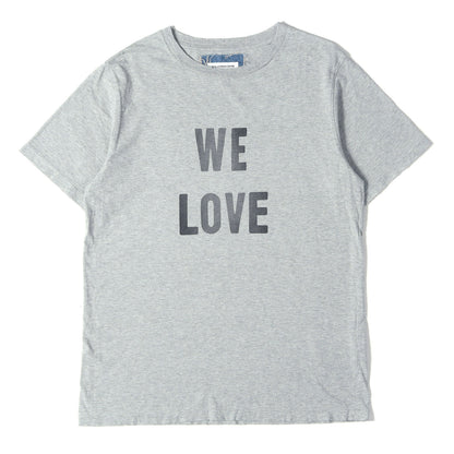 ダメージ加工 ロゴ Tシャツ / MADE IN JAPAN