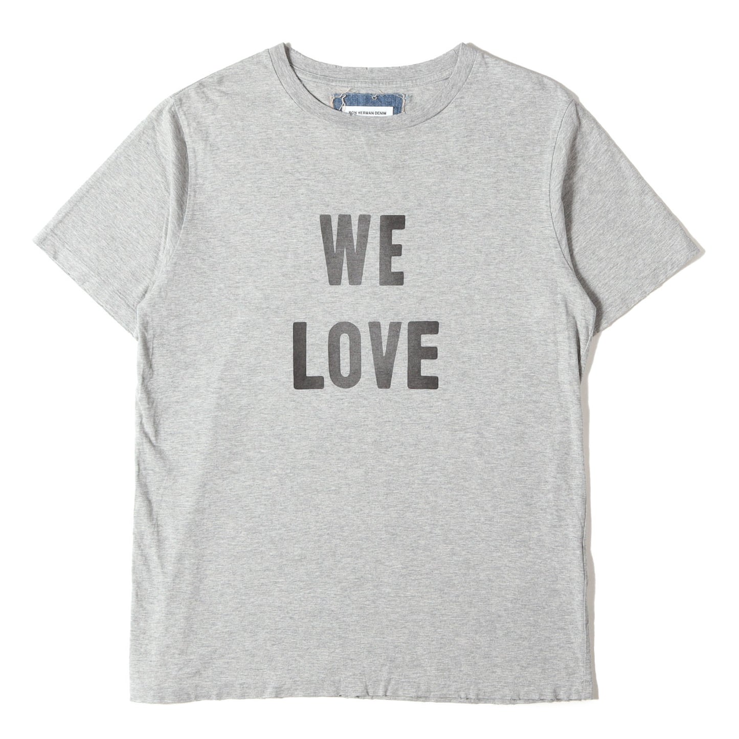 ダメージ加工 ロゴ Tシャツ / MADE IN JAPAN