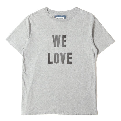 ダメージ加工 ロゴ Tシャツ / MADE IN JAPAN