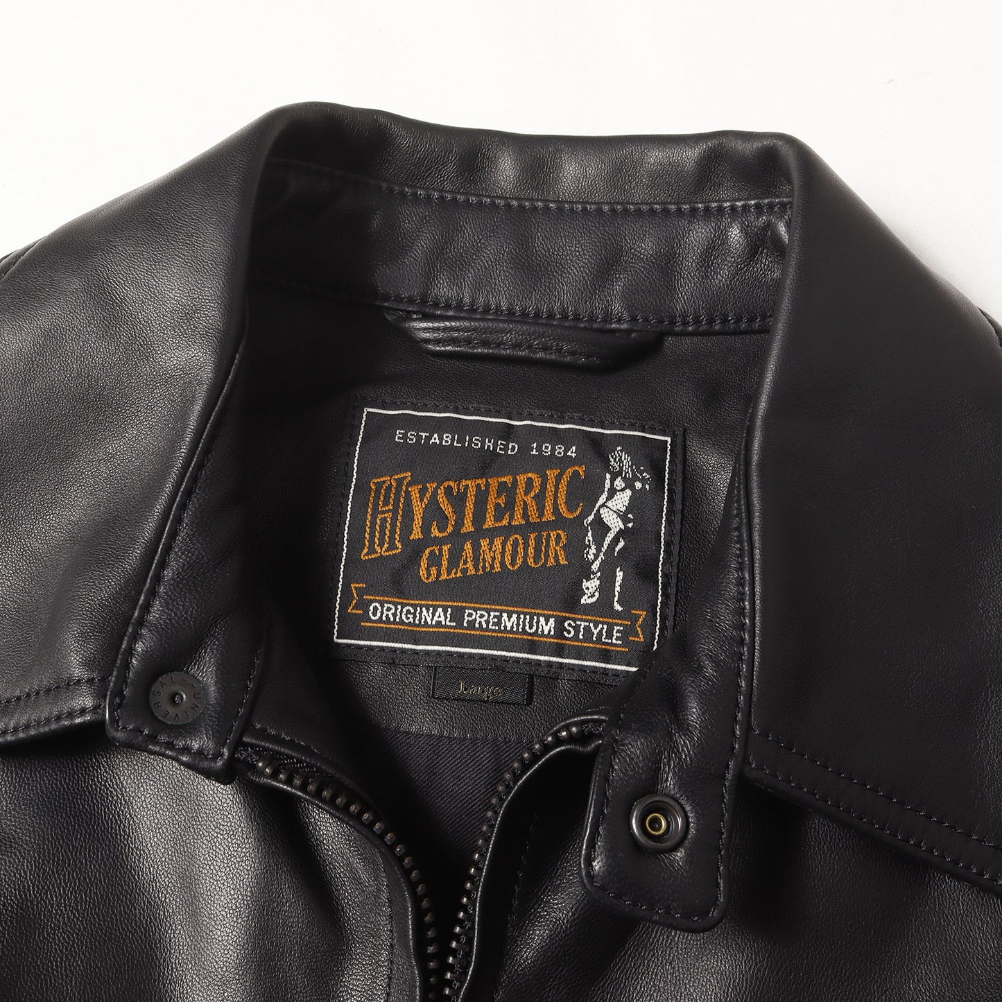 シングル ラムレザー ジャケット (02181LB02)