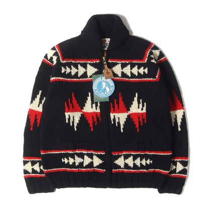 × CANADIAN SWEATER COMPANY カウチン ニット ジップ カーディガン (0263ND03)