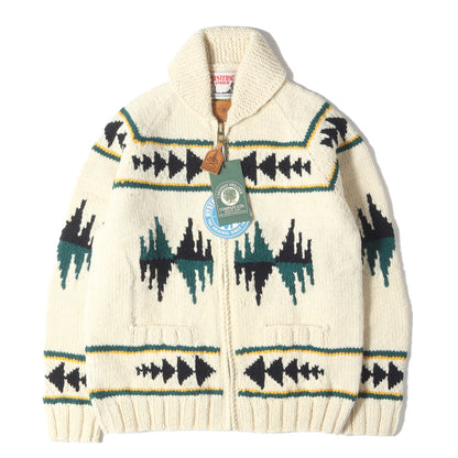 × CANADIAN SWEATER COMPANY カウチン ニット ジップ カーディガン (0263ND03)