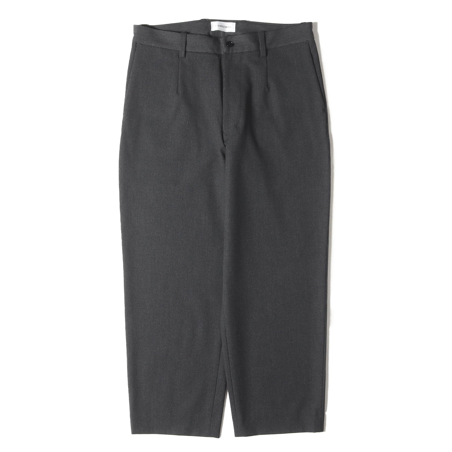 レーヨン混 ストレッチポリ スラックスパンツ (166112) / CONTEMPO