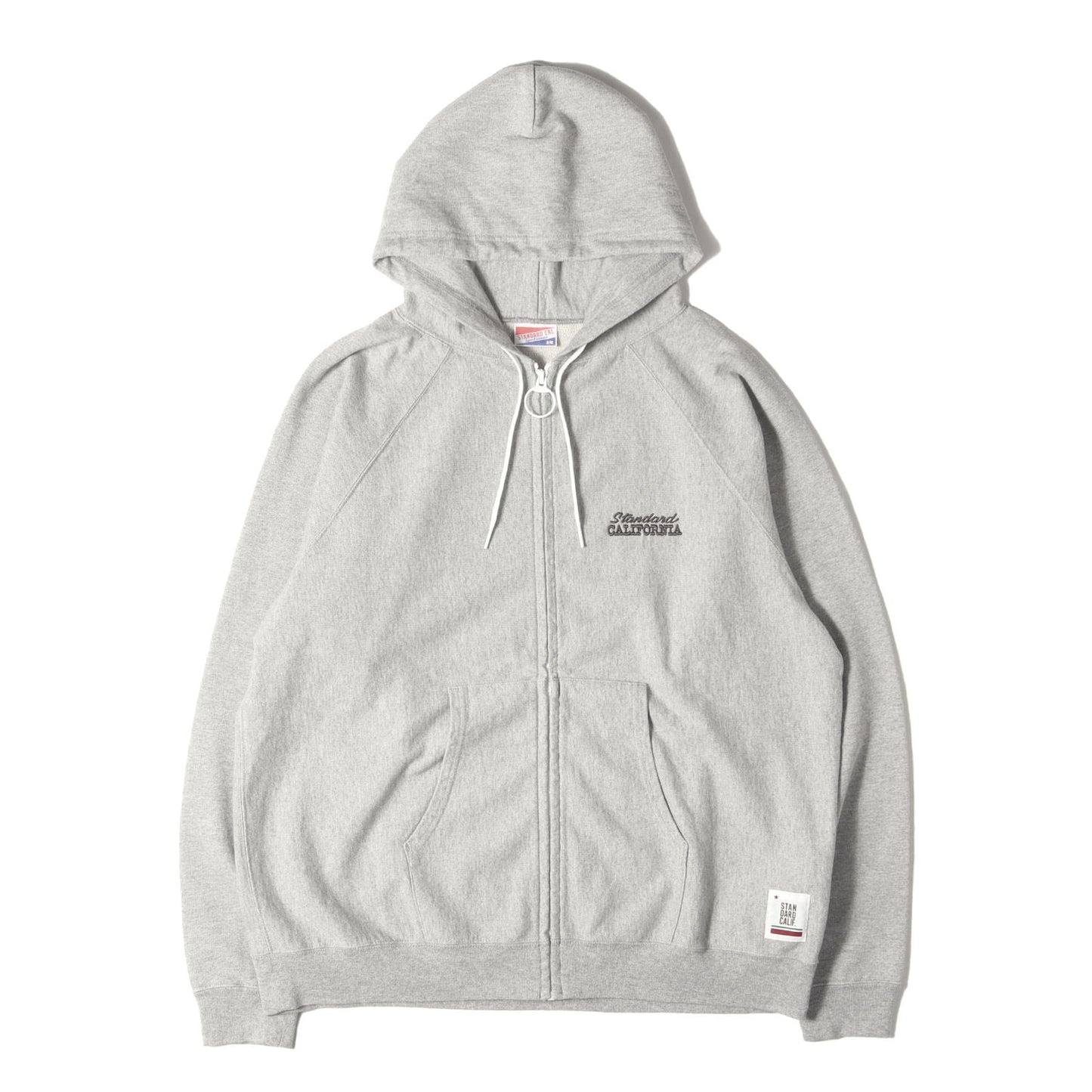 ロゴ 刺繍 スウェット ジップ パーカー (SD US Cotton Zip Hood Sweat)