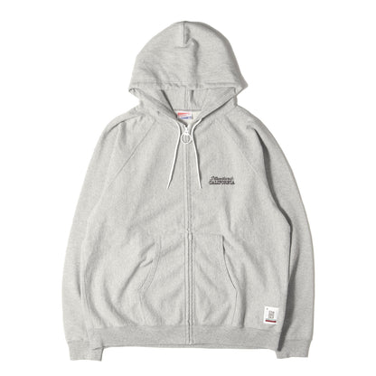 ロゴ 刺繍 スウェット ジップ パーカー (SD US Cotton Zip Hood Sweat)