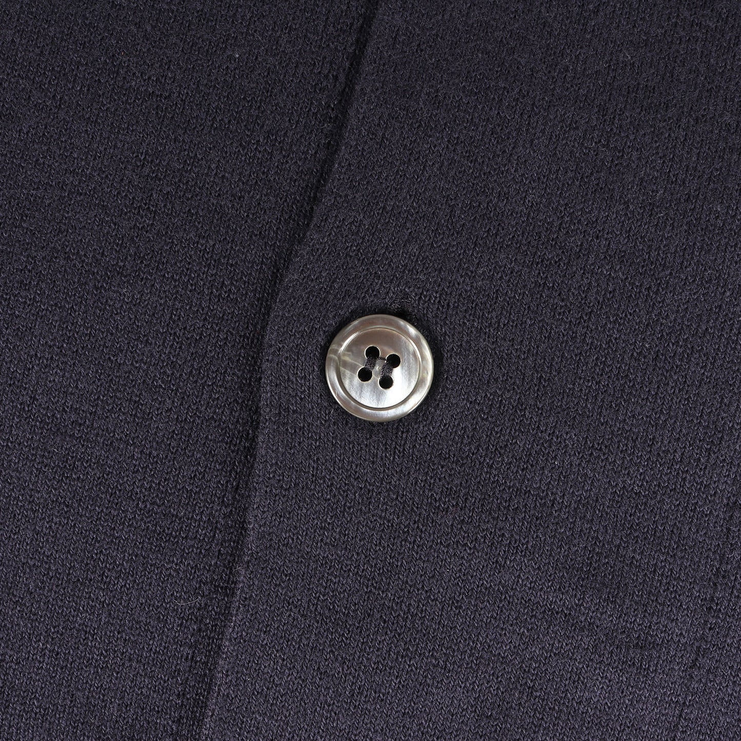 ダブルブレスト ショールカラー シーアイランドコットン ニット カーディガン