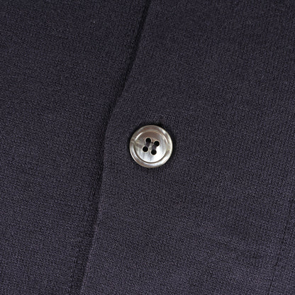 ダブルブレスト ショールカラー シーアイランドコットン ニット カーディガン