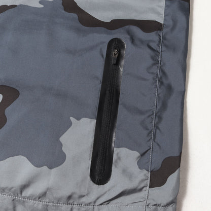 ロゴ刺繍 カモ ポリ ジップアップ パーカー (CAMOUFLAGE PRACTICE JACKET FCRB-167013)