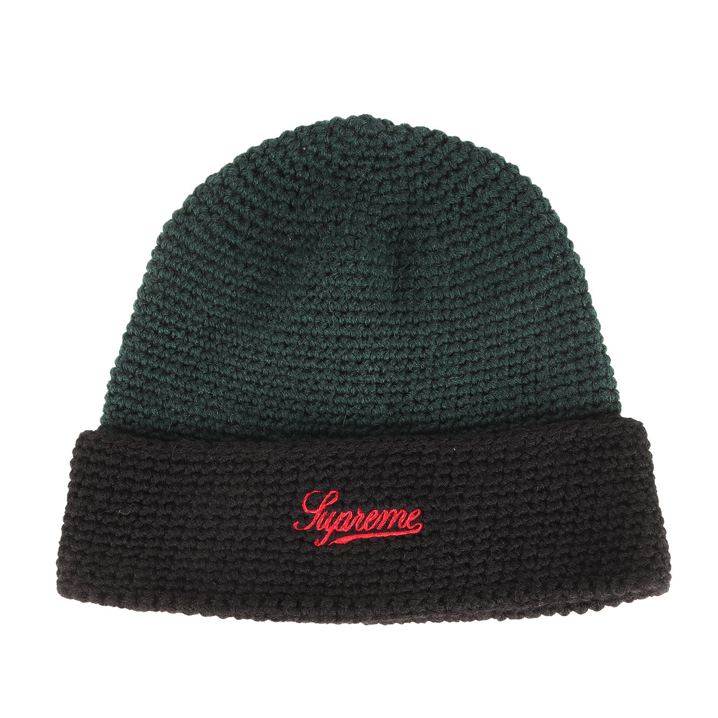 シグネチャー ロゴ 刺繍 ニット キャップ (2-Tone Wool Beanie)
