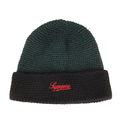 シグネチャー ロゴ 刺繍 ニット キャップ (2-Tone Wool Beanie)