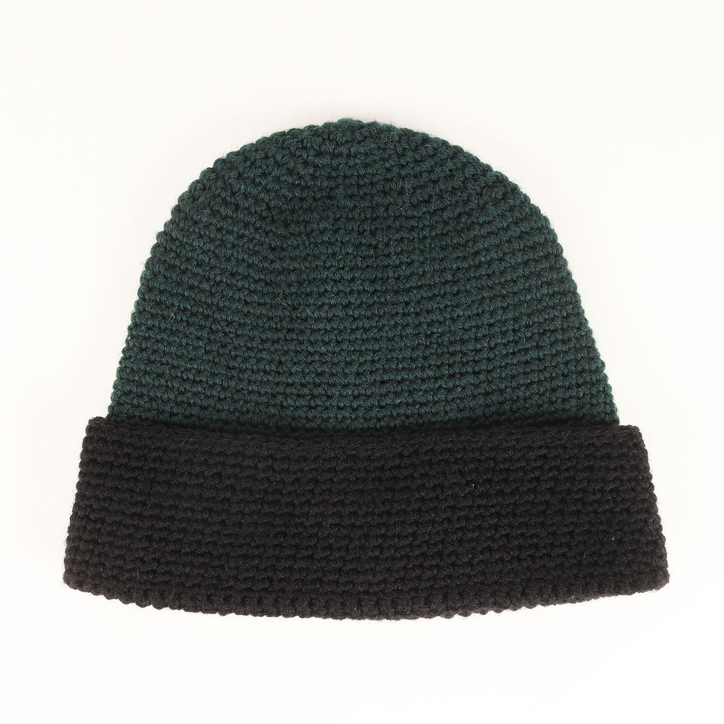 シグネチャー ロゴ 刺繍 ニット キャップ (2-Tone Wool Beanie)