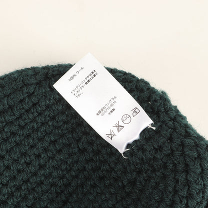 シグネチャー ロゴ 刺繍 ニット キャップ (2-Tone Wool Beanie)