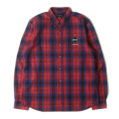 バックプリント チェック オックスフォード シャツ (35 STAR OXFORD CHECK SHIRT FCRB-160029)