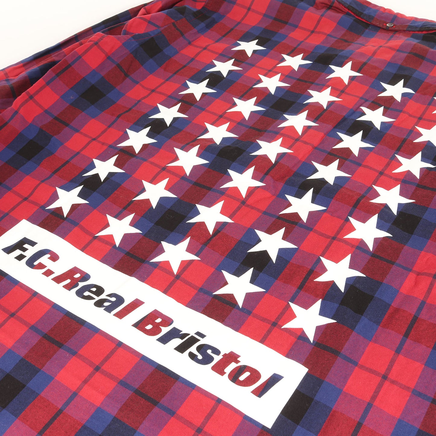 バックプリント チェック オックスフォード シャツ (35 STAR OXFORD CHECK SHIRT FCRB-160029)