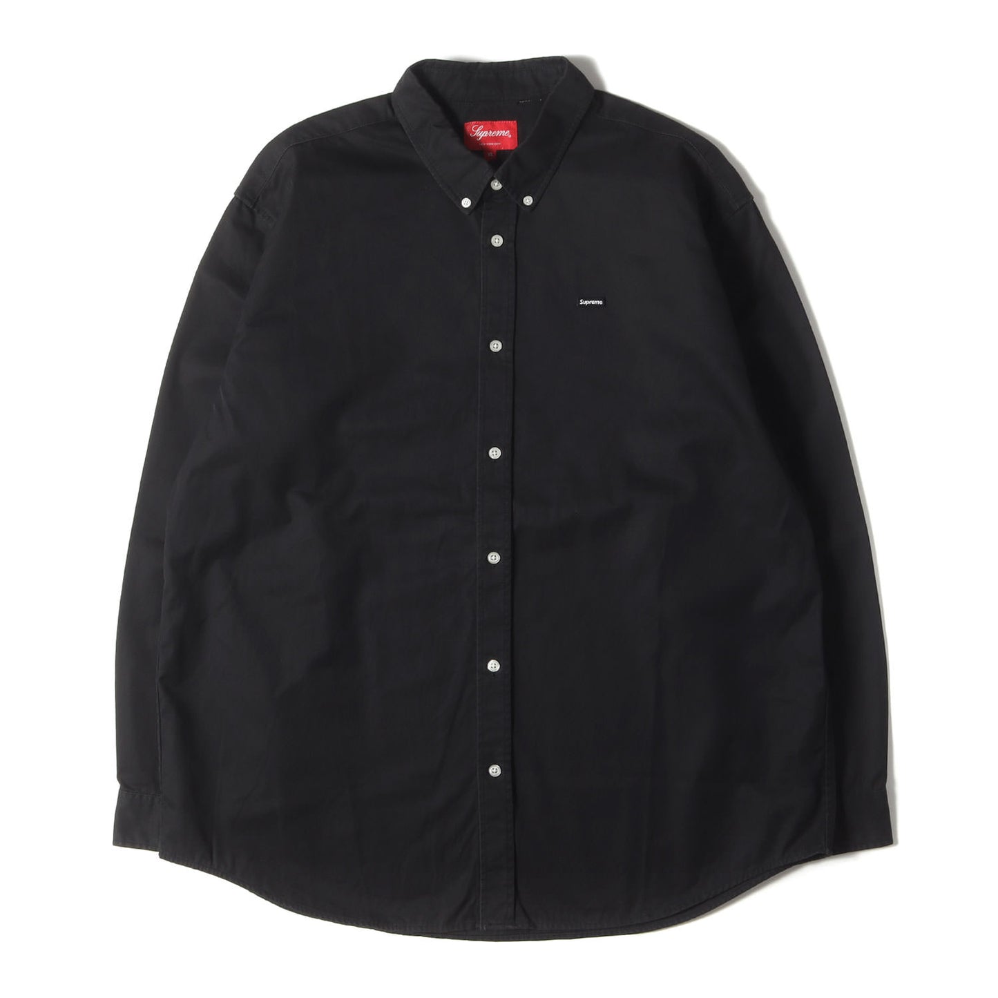 22SS スモールボックスロゴ ボタンダウン ツイル シャツ (Small Box Shirt)