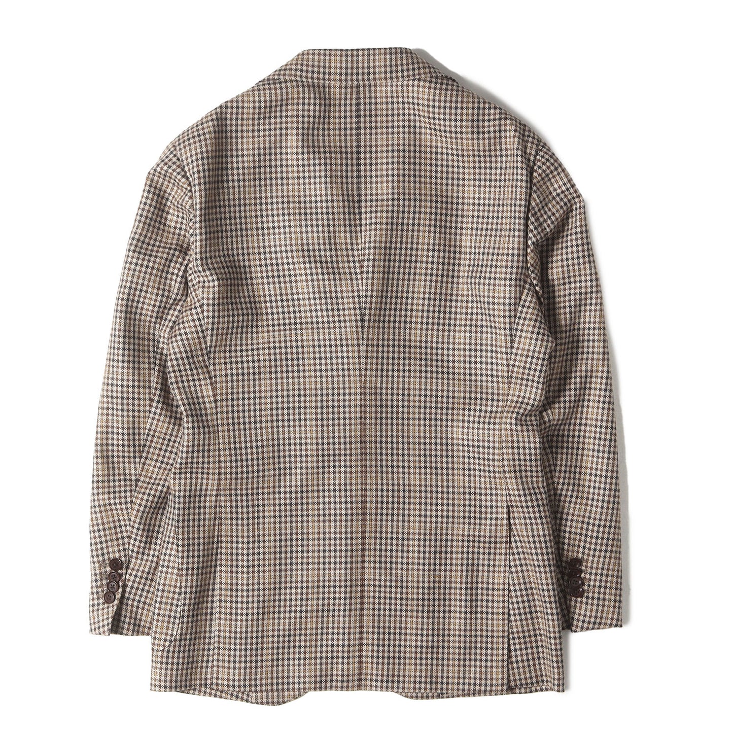23AW EASY DI PRAY シルクウール ガンクラブチェック ジャケット (21-16-0315-015) / BEAMS F