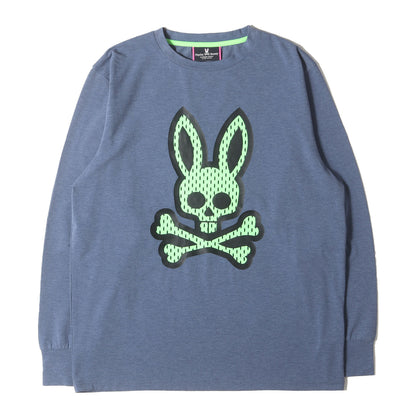 グラフィック メランジ ロングスリーブ Tシャツ (121567 CSS585)