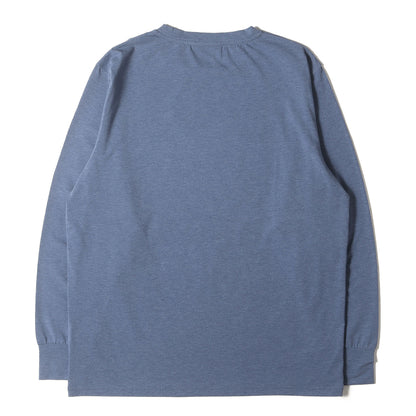グラフィック メランジ ロングスリーブ Tシャツ (121567 CSS585)
