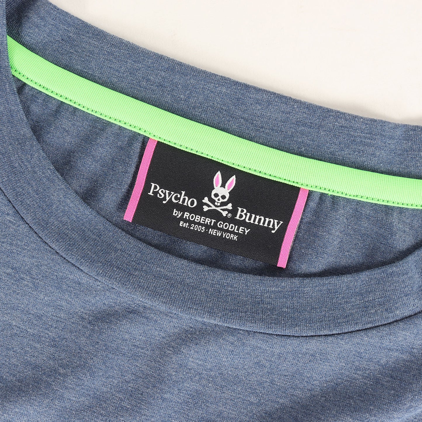 グラフィック メランジ ロングスリーブ Tシャツ (121567 CSS585)